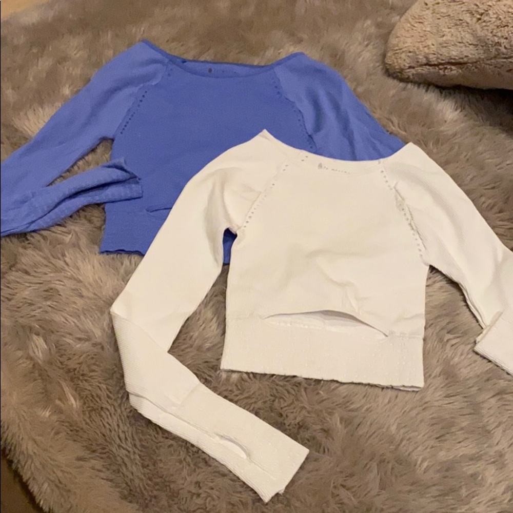 COPY - 🔥Free people Cut it out long sleeve yoga top - Picture 8 of 16